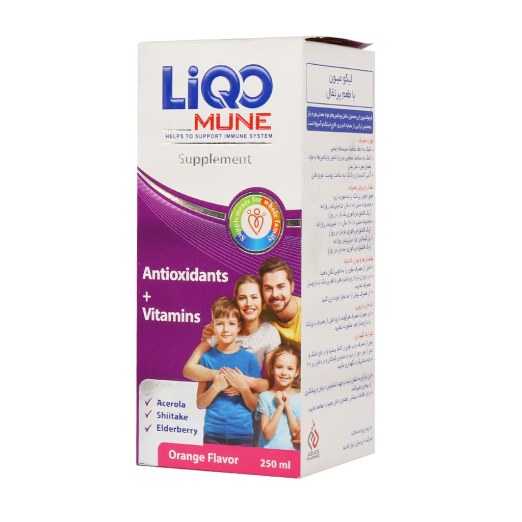 شربت لیکو میون ابیان دارو کمک به تقویت سیستم ایمنی بدن 250ml