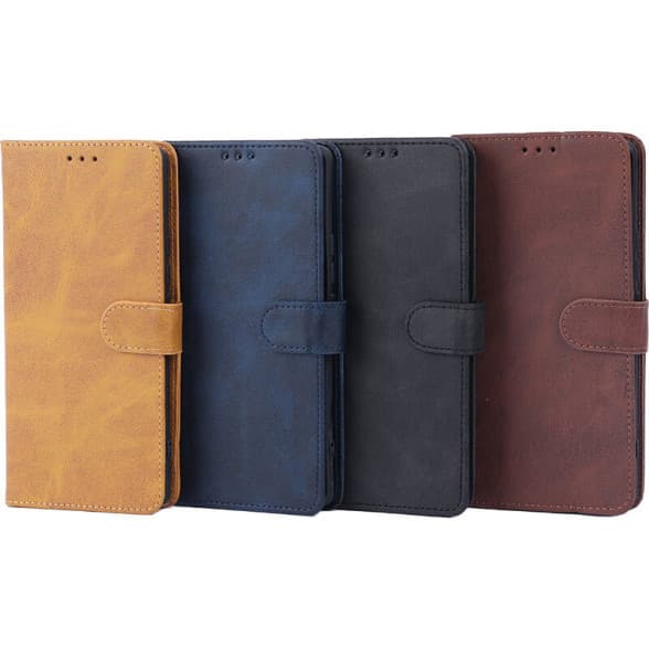 کیف چرمی مگنتی محافظ لنزدار Xiaomi Redmi Note 14 Pro