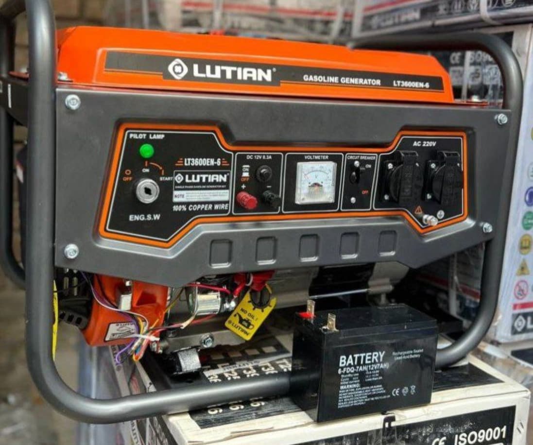 موتور برق 3/5 کیلو وات واقعی لوتیان تمام مس استارتی مدل LT3600EN-6