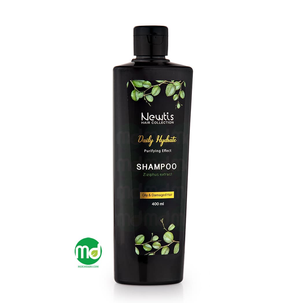 شامپو گیاهی سدر نیوتیس برای موهای چرب و آسیب دیده 400ml