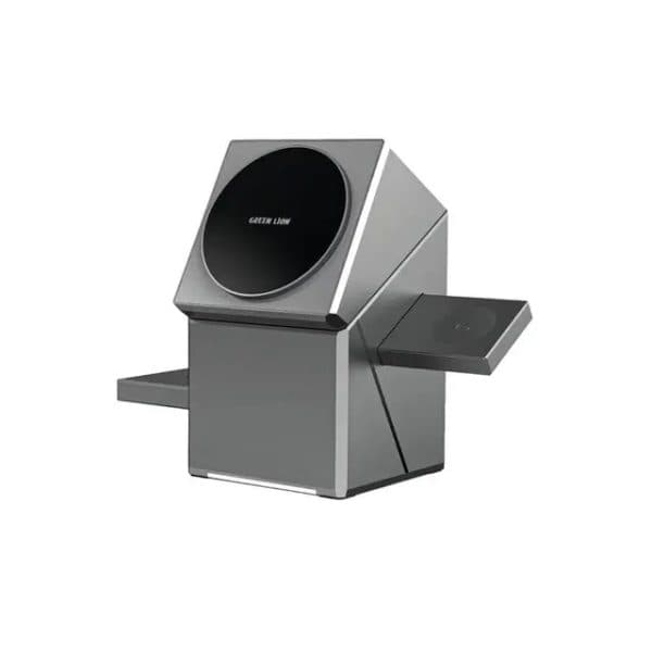 پایه شارژر مغناطیسی 15 وات گرین لاین مدل Power Trio 3in1 Wireless Charger