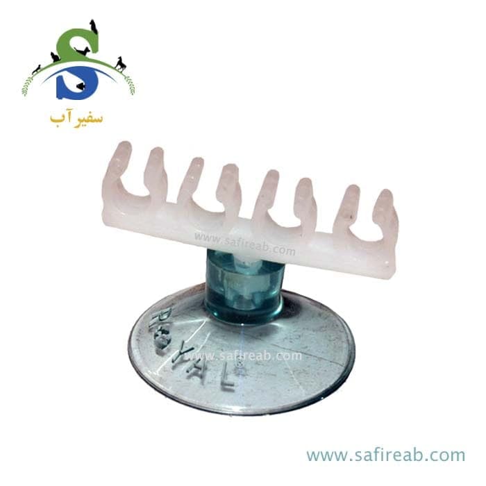 چسبونک نگهدارنده ۴ عددی شلنگ CO2 و هوا