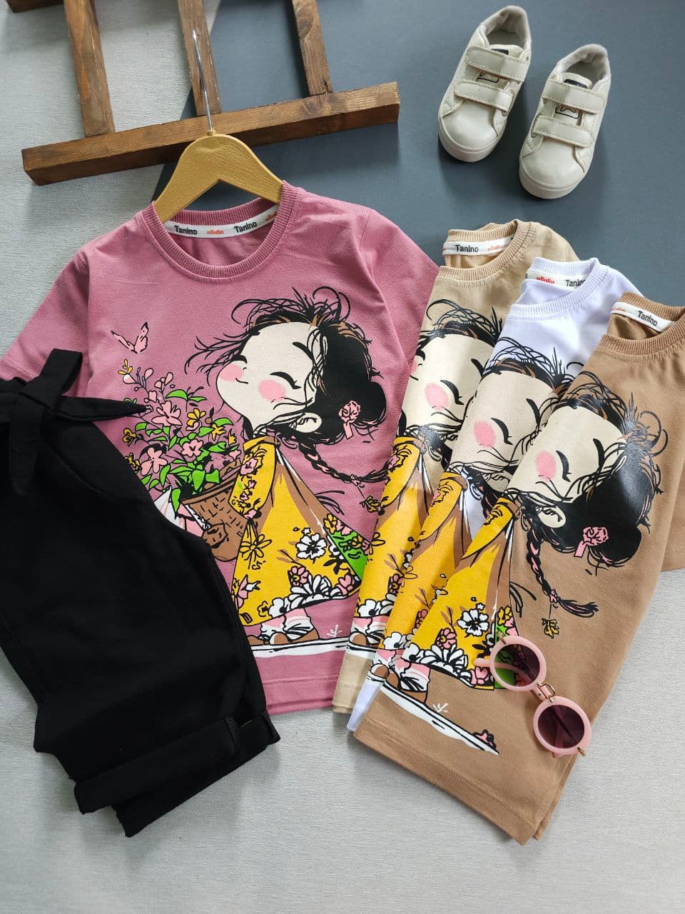 تیشرت شلوارک گلابتون