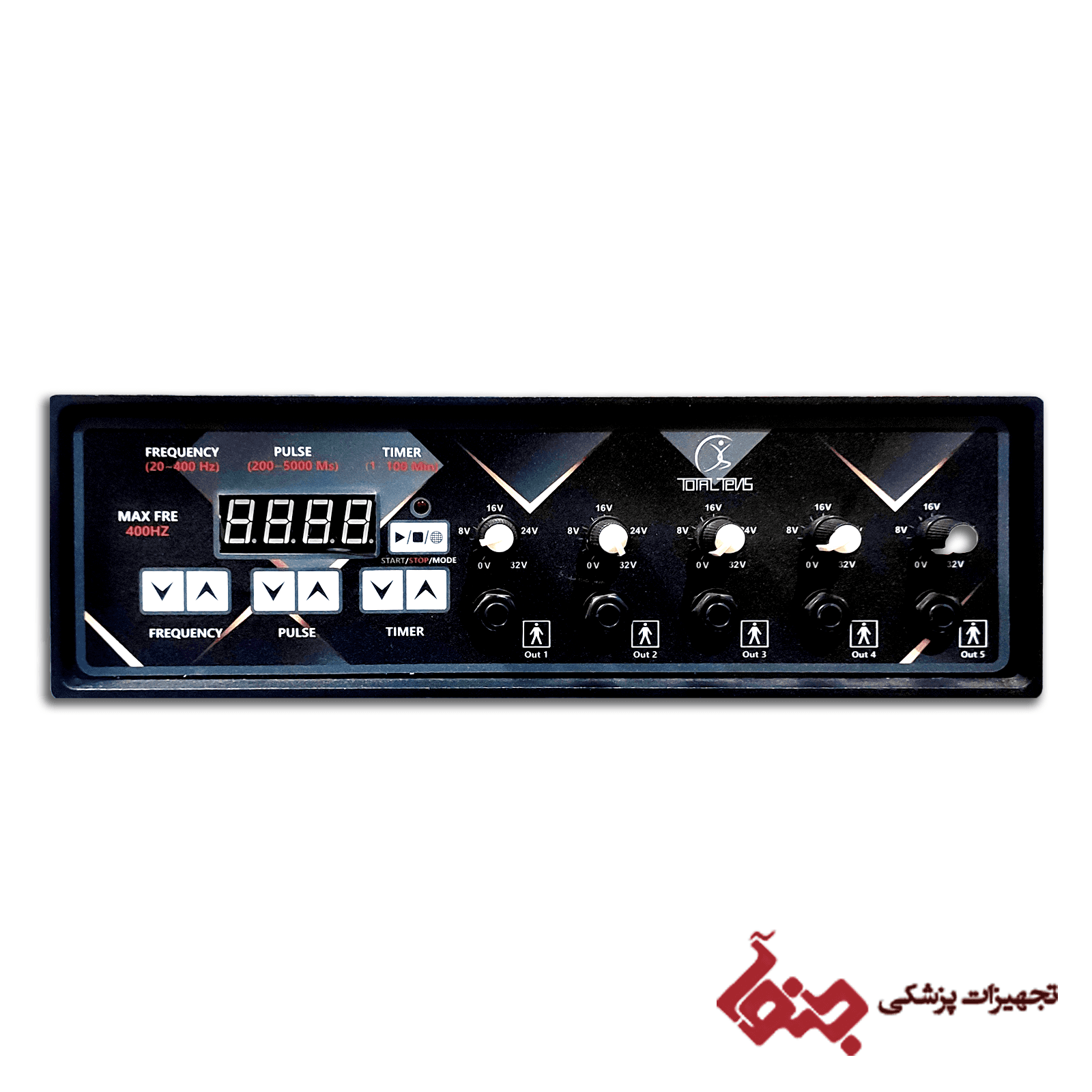 دستگاه فیزیوتراپی توتال تنس 5 کانال 10 برنامه 400H