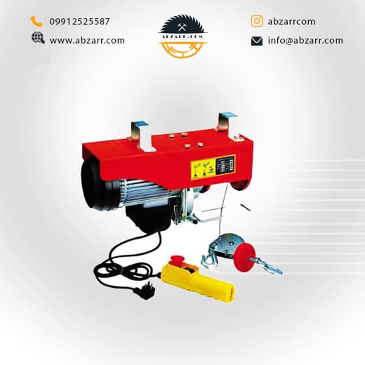 دستگاه بالابر برقی ۴۰۰ کیلویی ۱۲ و ۲۲ متری محک MAHAK مدل 12/PA 400 A (( اقساط یک ساله ))