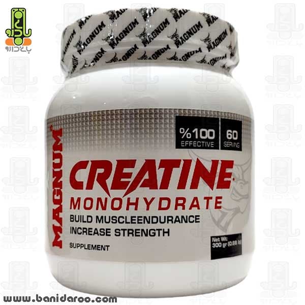 پودر کراتین مونوهیدرات مگنوم 300 گرم