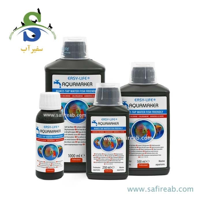 محلول آماده ساز و تهویه آب آکوا میکر ایزی لایف