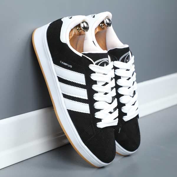 کتونی مردانه آدیداس کامپوس مشکی سفید KH