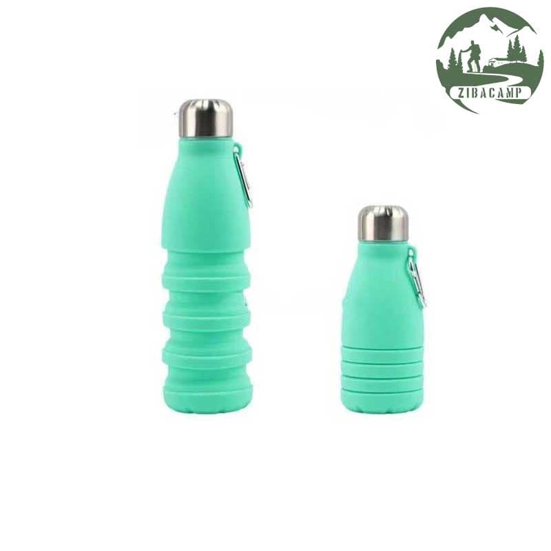 قمقمه سیلیکونی تاشو گنجایش ۵۵۰ میلی لیتر