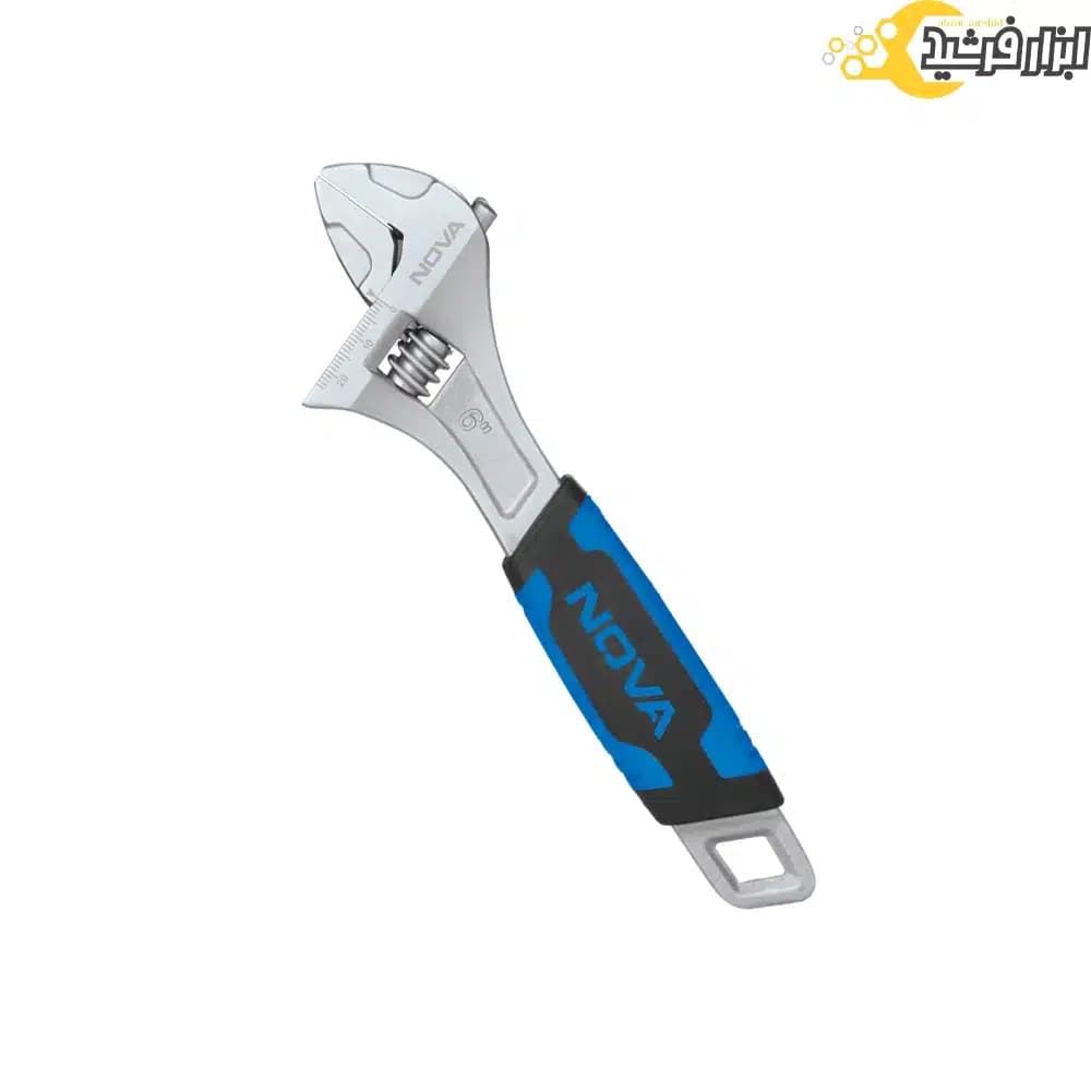 آچار فرانسه روکش دار نووا 6 اینچ مدل 3051