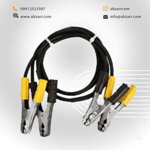 کابل 2 متری کمک باتری خودرو اصل ترونیک مدل ASL-400 ماشینهای سنگین (( اقساط یک ساله ))