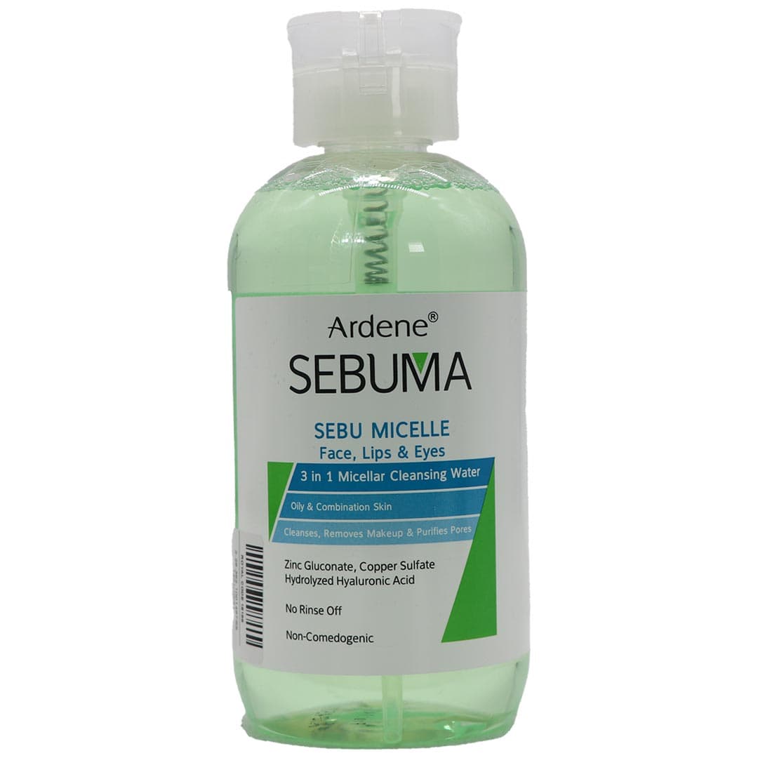 میسلار واتر 3 در 1 مناسب پوست چرب آردن سبوما 500 میل