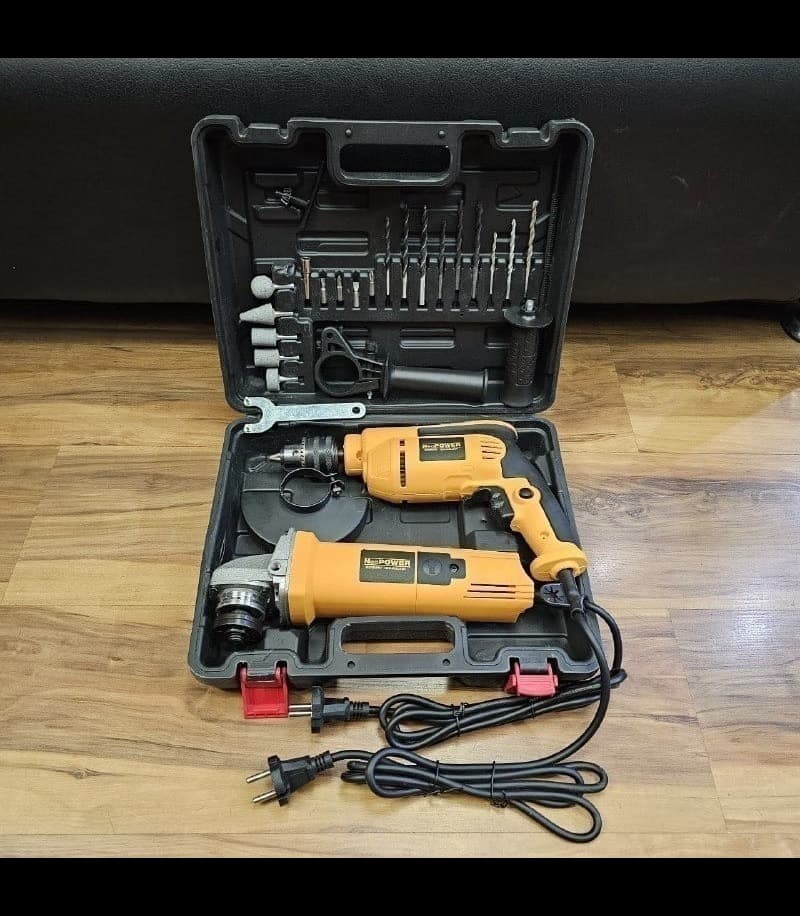 کیت دو عددی مینی فرز و دریل نئو پاور مدل NP-kit2