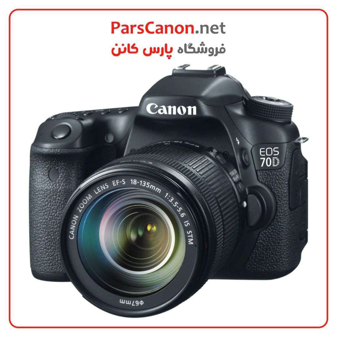 دوربین دست دوم Canon EOS 70D Kit 18-135mm IS STM Lens
