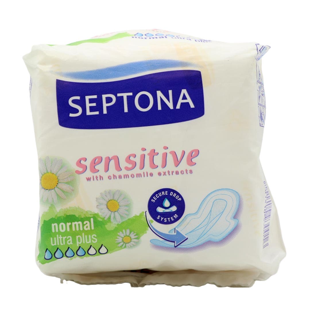 نوار بهداشتی روزانه حساس و نرمال الترا پلاس 10 عددی سپتونا