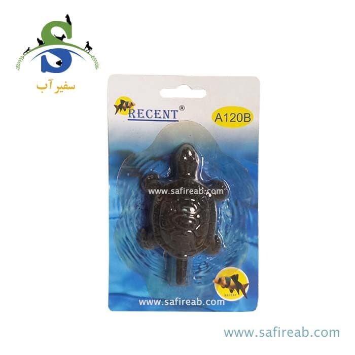 سنگ هوای آکواریوم طرح لاک پشت کوچک مدل A120B ریسنت