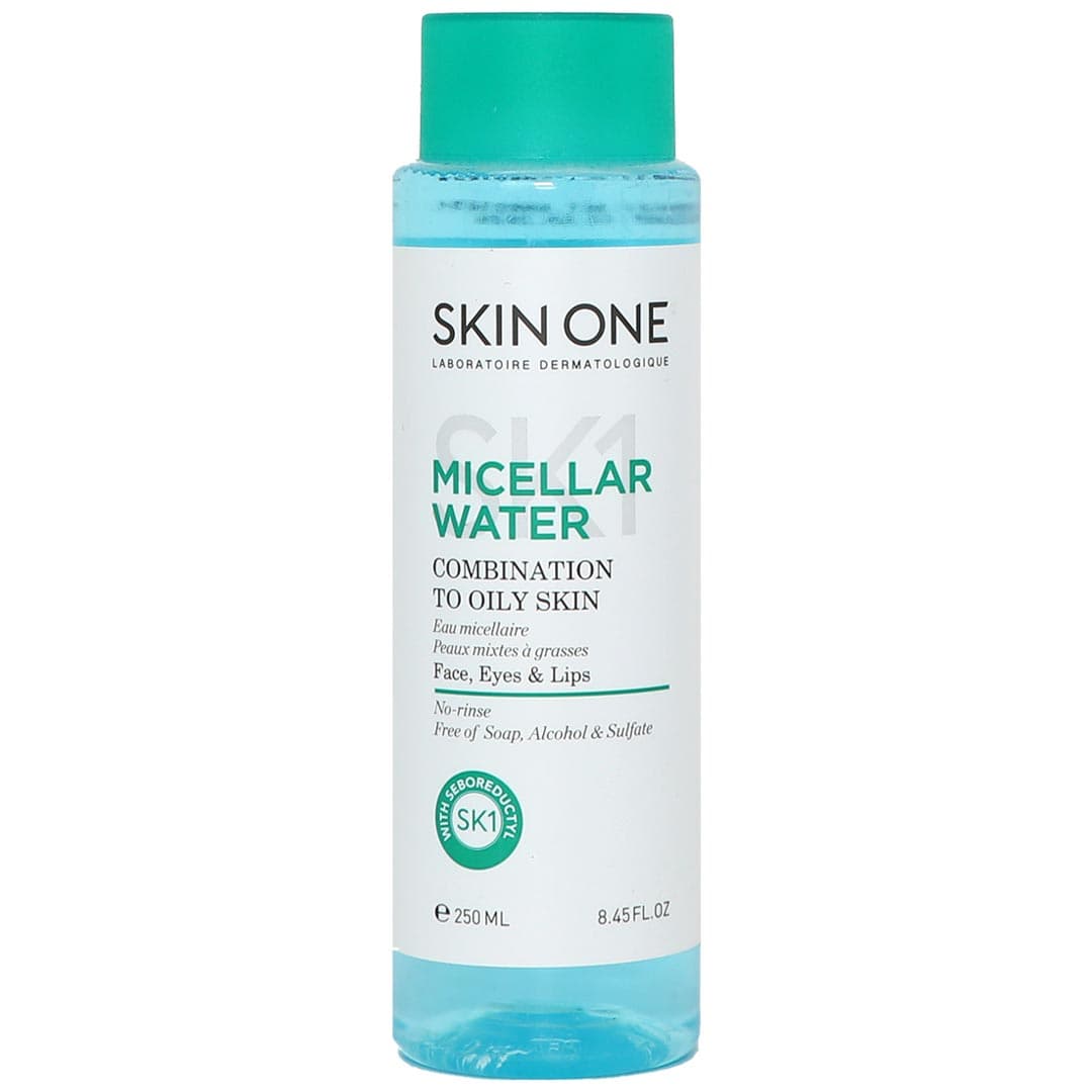 محلول پاک کننده آرایش اسکین وان برای پوست چرب 250ml