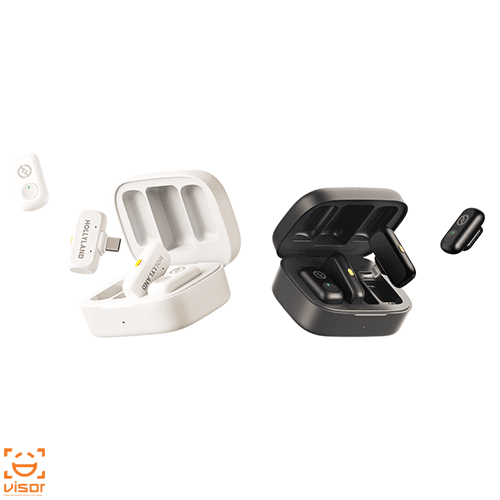 میکروفون یقه ای بی سیم Hollyland Lark A1 Combo 2 Person Wireless Microphoneباگارانتی