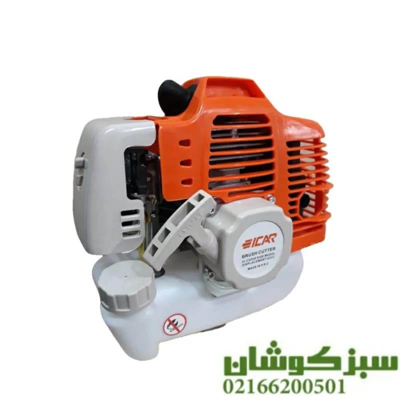 علف زن دوشی ایکار با قدرت موتور 52 سی سی