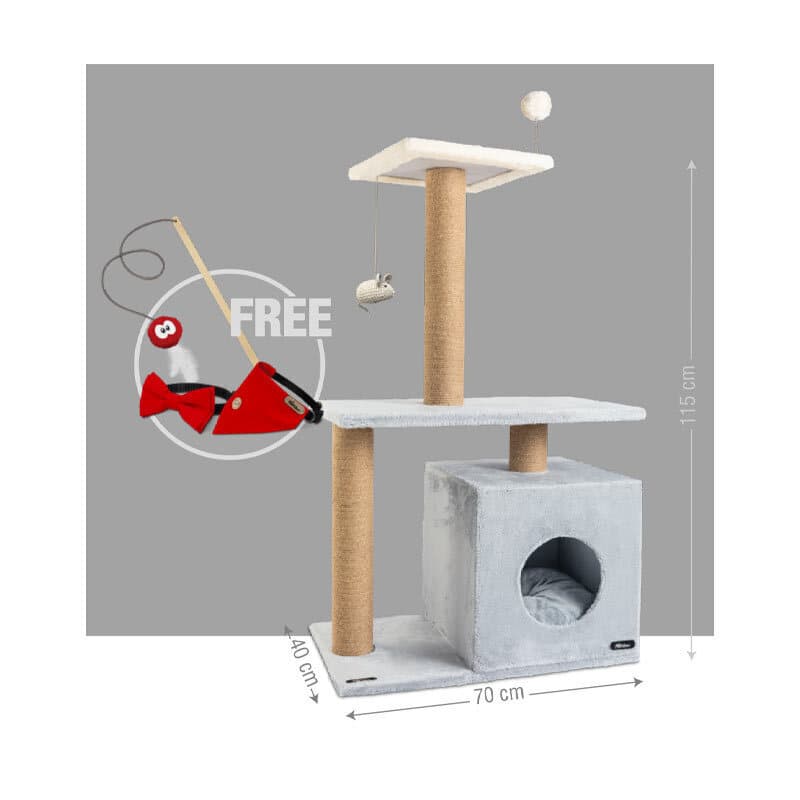 درخت گربه نیناپت مدل V به همراه هدیه