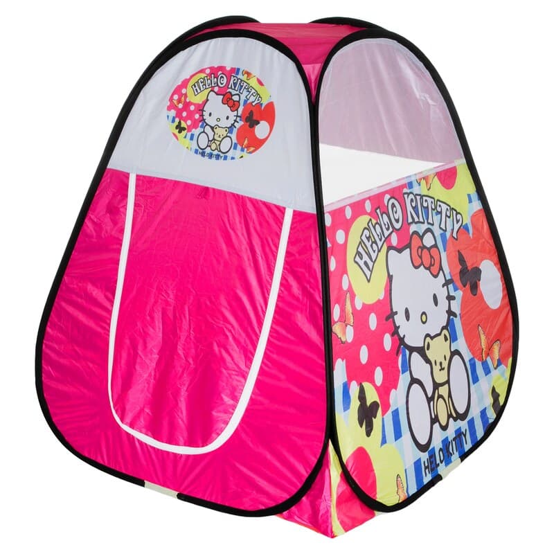 چادر بازی کودک طرح کیتی دخترانه hello kitty کادو سیسمونی تیشرت ست عروسک کد1