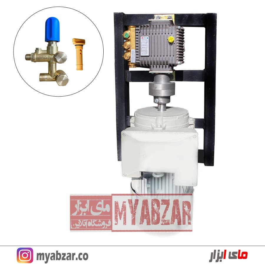 کارواش صنعتی 110 بار برتولینی با الکتروموتور الکتروژن