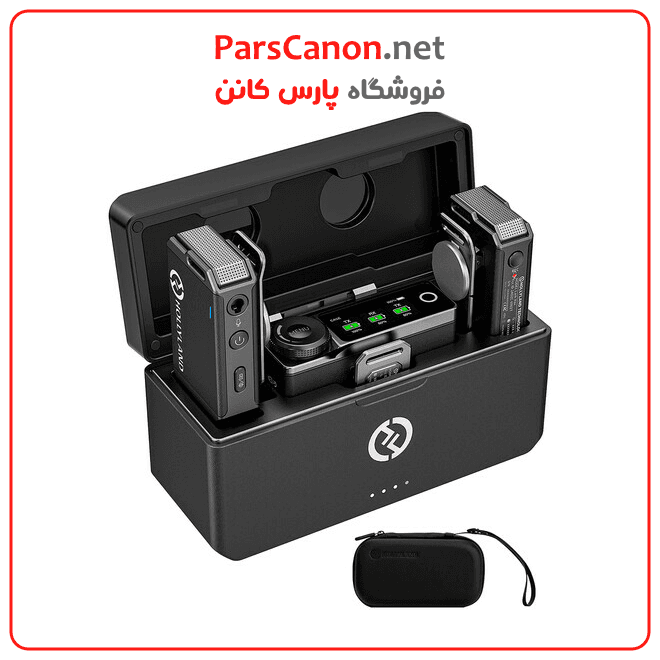 میکروفون یقه ای بی سیم Hollyland Lark Max Duo Wireless Microphone