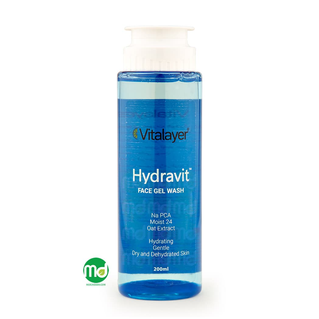 ژل شستشوی صورت ویتالیر مدل هیدراویت حجم 200 میلی لیتر