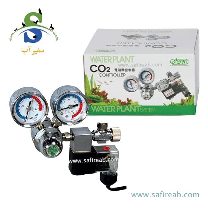 مانومتر و رگلاتور CO2 با شیر برقی مدل I-581 ایستا