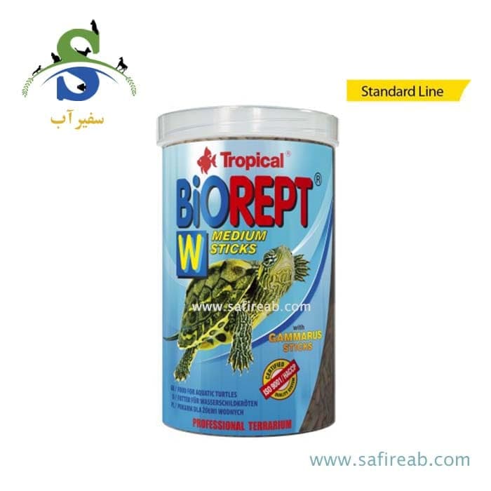 غذای لاک پشت های آبی بایو رپت مدیوم تروپیکال