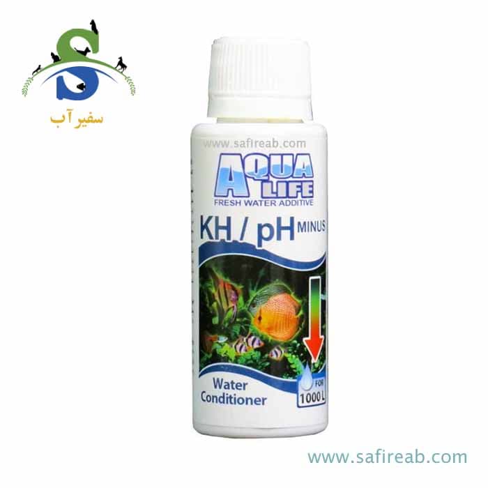 محلول کاهنده کربنات و اسیدیته آب ۱۰۰ میل آکوا لایف