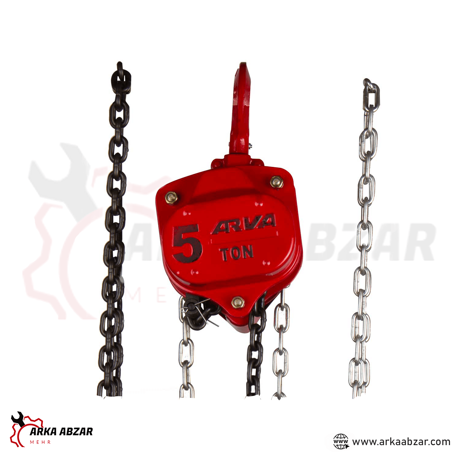 جرثقیل دستی ۵ تن آروا مدل ARVA ۴۵۸۴