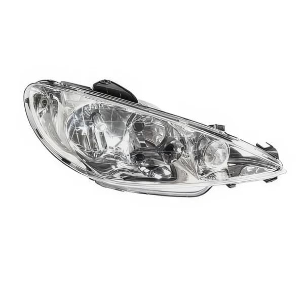 چراغ جلو پژو 206 با موتور راست – مدرن