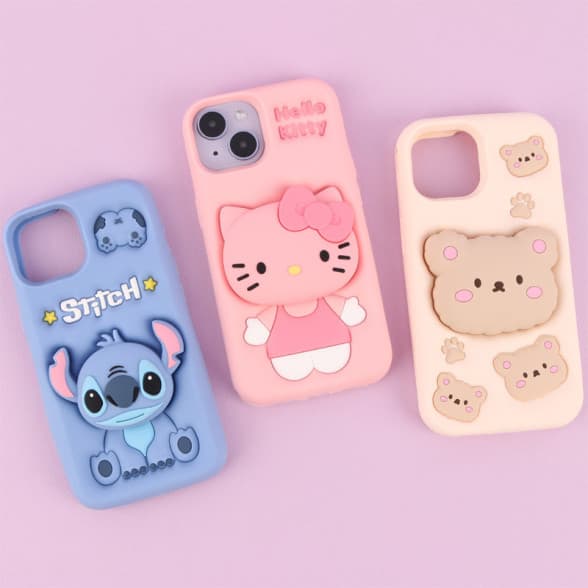 قاب سیلیکونی پاپ سوکت دار Iphone 13 / 14 / 15