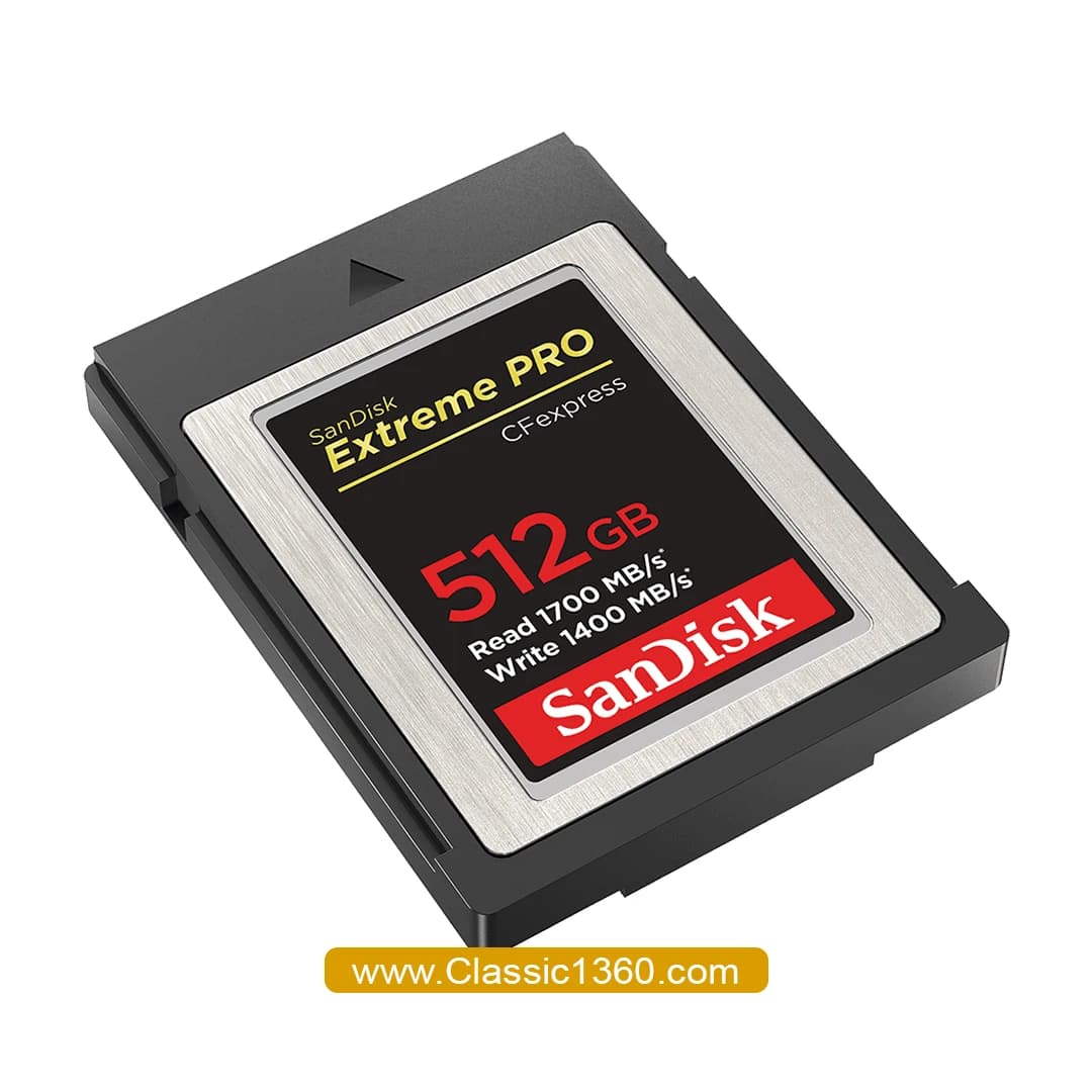 کارت حافظه SanDisk CFexpress extreme pro type B 512gb