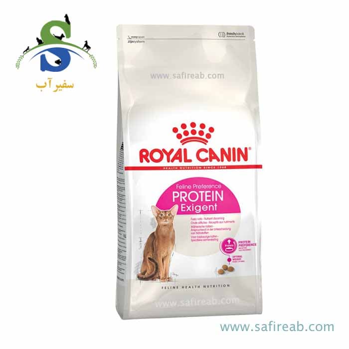 غذای خشک پروتئین اگزیجنت مخصوص گربه بد غذا با میل پروتئین بالا (۲ کیلوگرم)