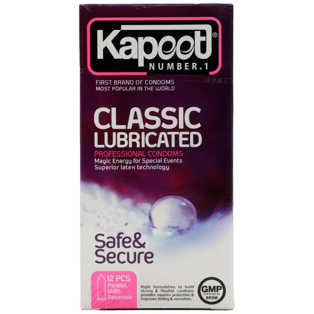 کاندوم کلاسیک لوبریکانت کاپوت 12 عددی