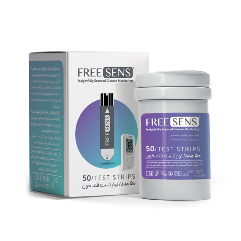 نوار تست قندخون فری سنس