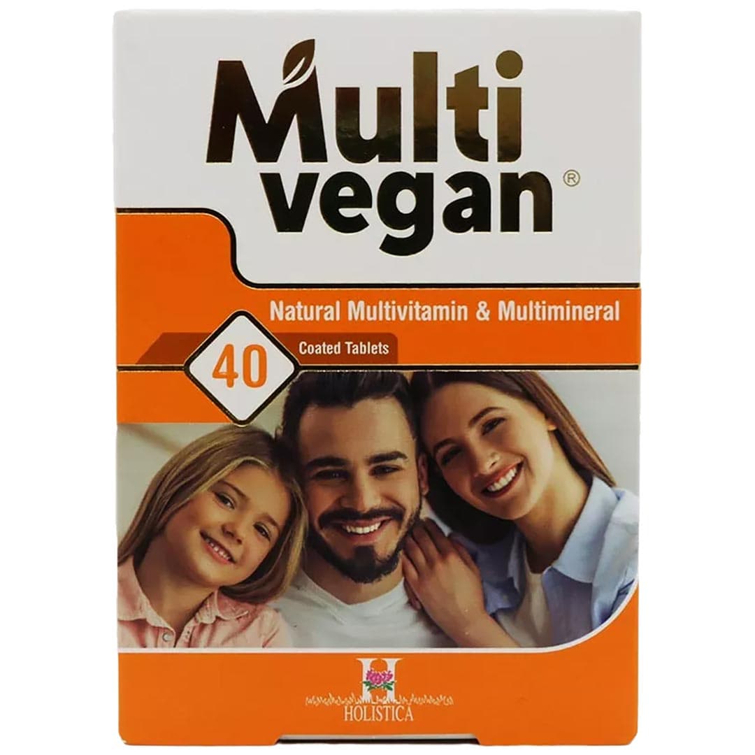 مولتی وگان قرص 40 عددی هولیستیکا