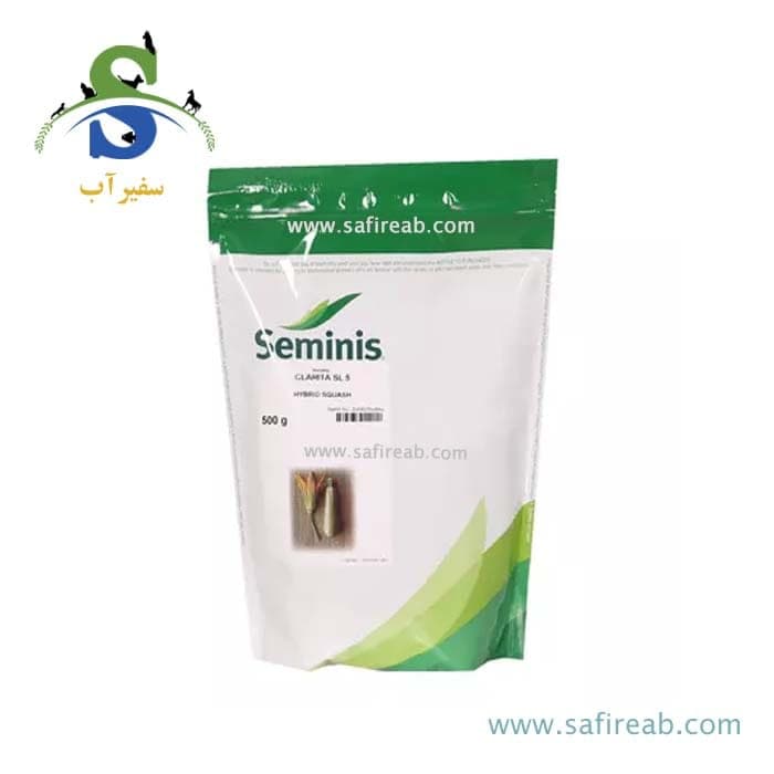 بذر کدو سبز هیبرید SL5 تک گل سمینیس