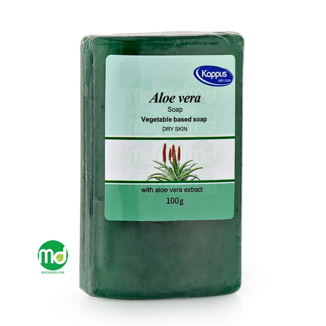 صابون آلوئه ورا کاپوس برای پوست خشک و آسیب دیده