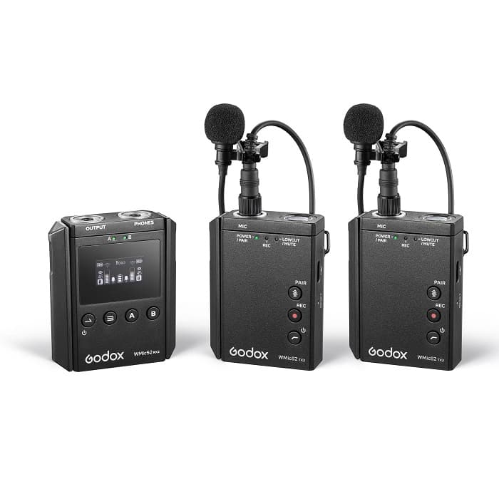 کیت سیستم میکروفون بی سیم WMicS2 UHF 2 گودکس