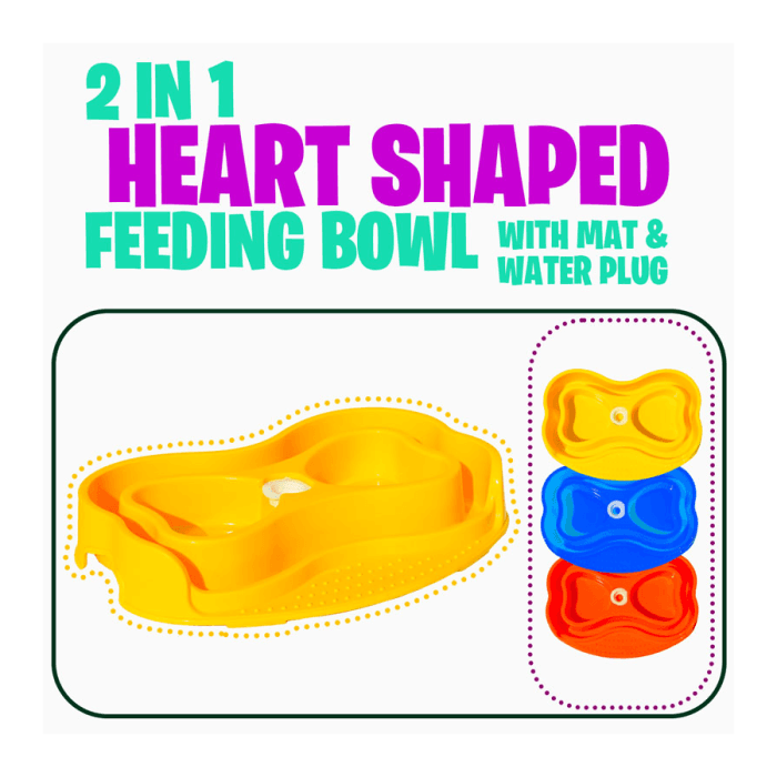 ظرف آب و غذا بطری خور ضد مورچه قلبی