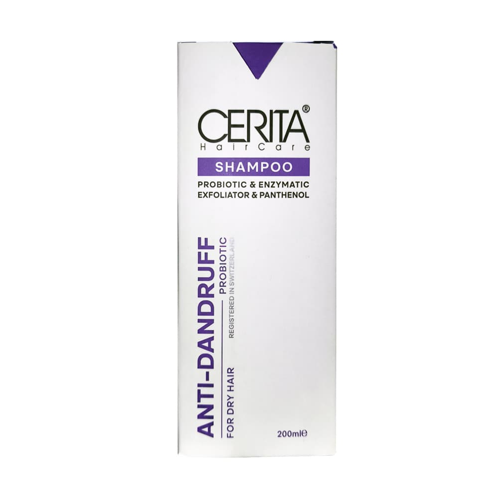 شامپو ضد شوره مناسب موهای خشک 200 میل سریتا