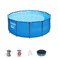 استخر پیش ساخته فریمی گرد 122*366 بست وی