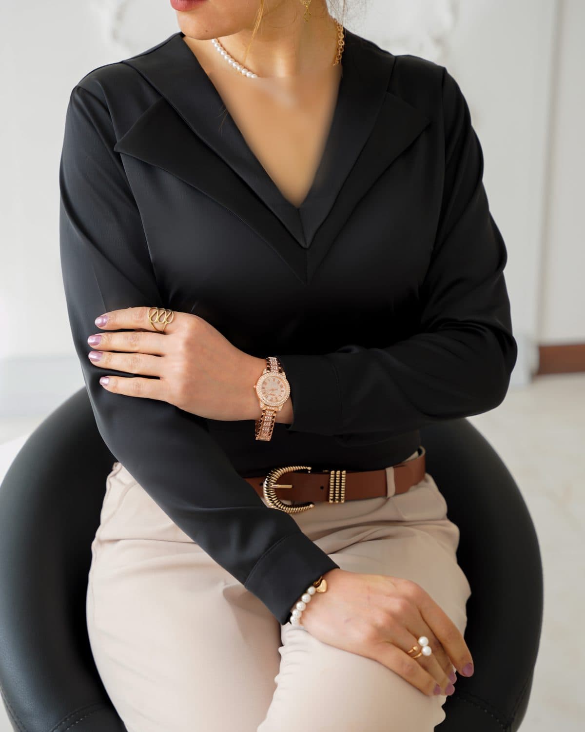 شومیز ساتن کد70010