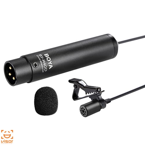 میکروفون یقه ای بویا BOYA BY-M4OD Omni-directional Lavalier Microphone