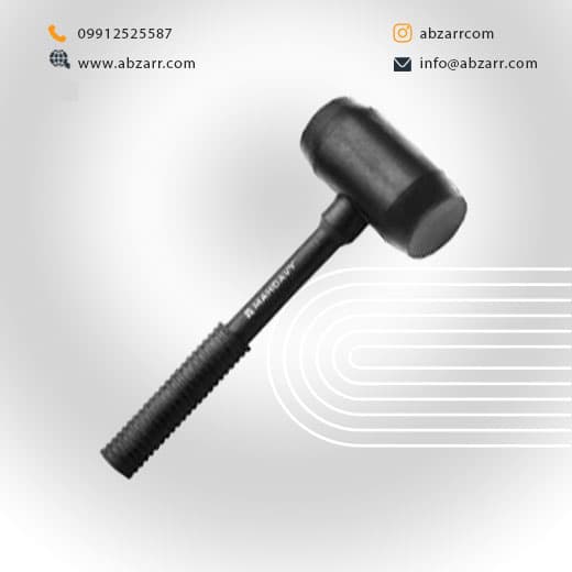 چکش لاستیکی دسته فلزی MAHDAVI مهدوی مدل RHF 600 (( اقساط یک ساله ))