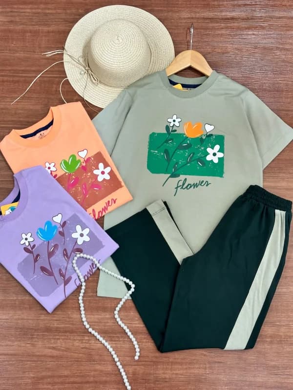 تیشرت و شلوار دخترانه نوجوان