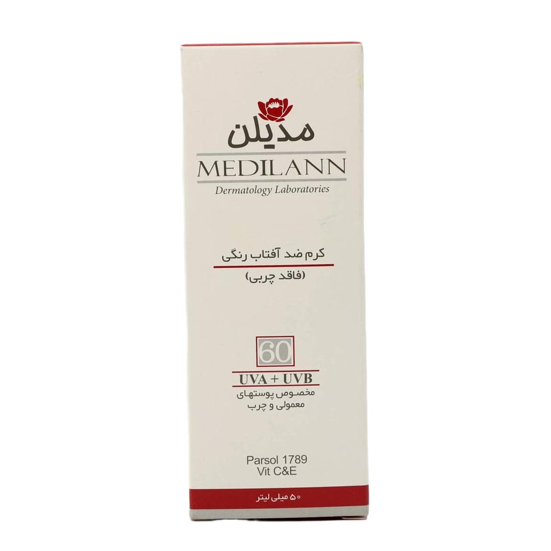 کرم ضد آفتاب فاقد چربی اس پی اف 60 50 میل مدیلن